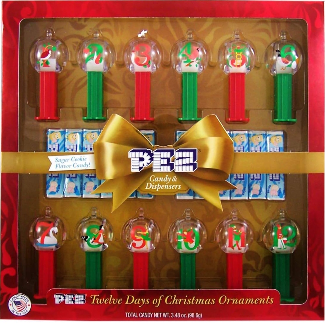 pez 12 days of christmas themed dispenser ornaments the top 14 funny 12 days of christmas gift ideas