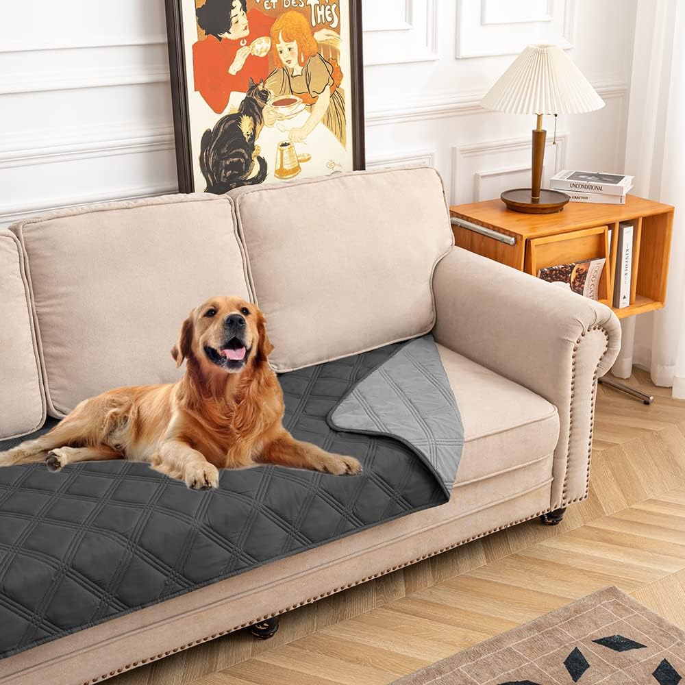 quick fit-wubba dog reversible bed furniture pet protector top 20 christmas gifts for girlfriend with a dog