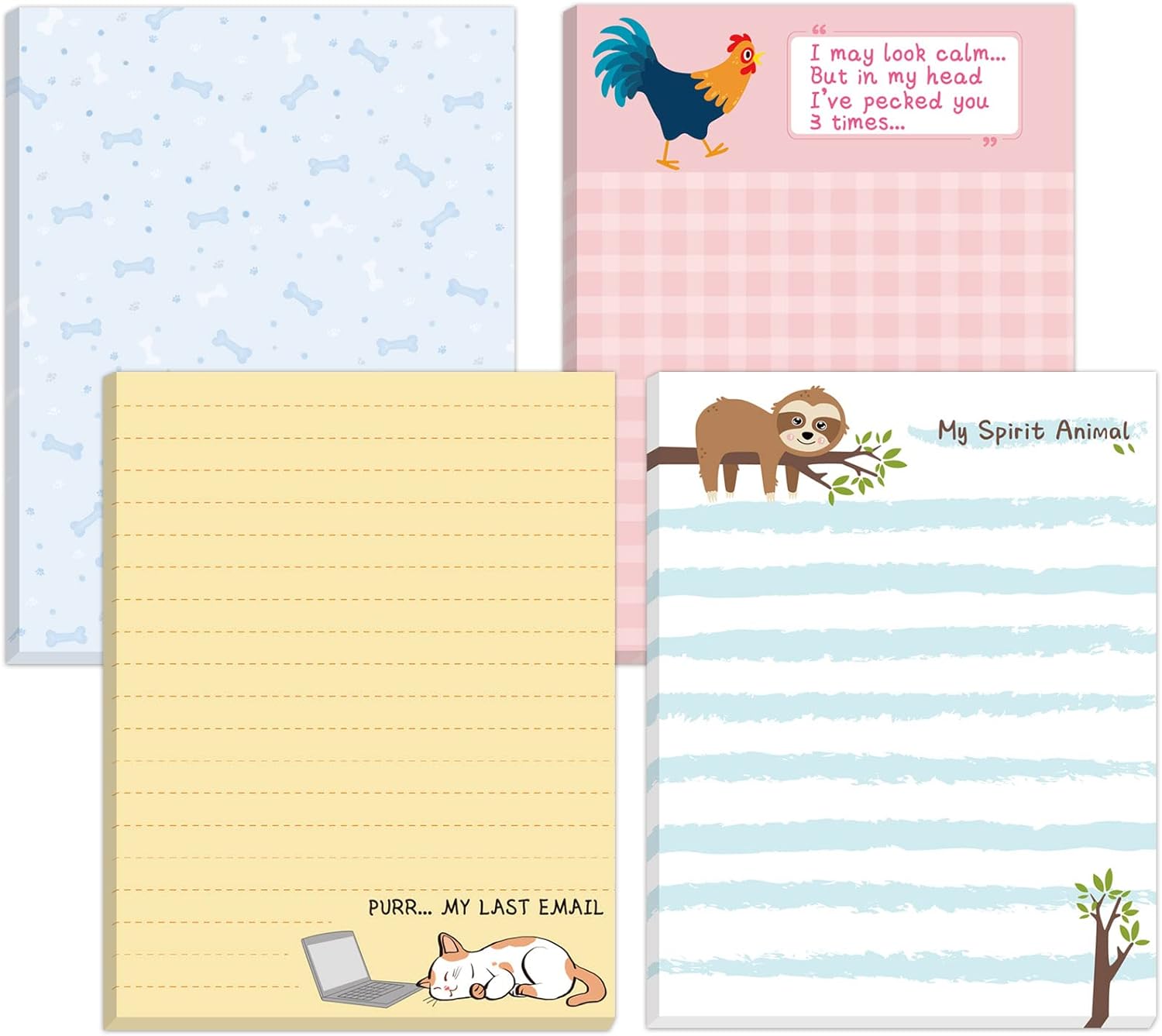 zicoto super funny notepads top 15 christmas gifts for female coworkers