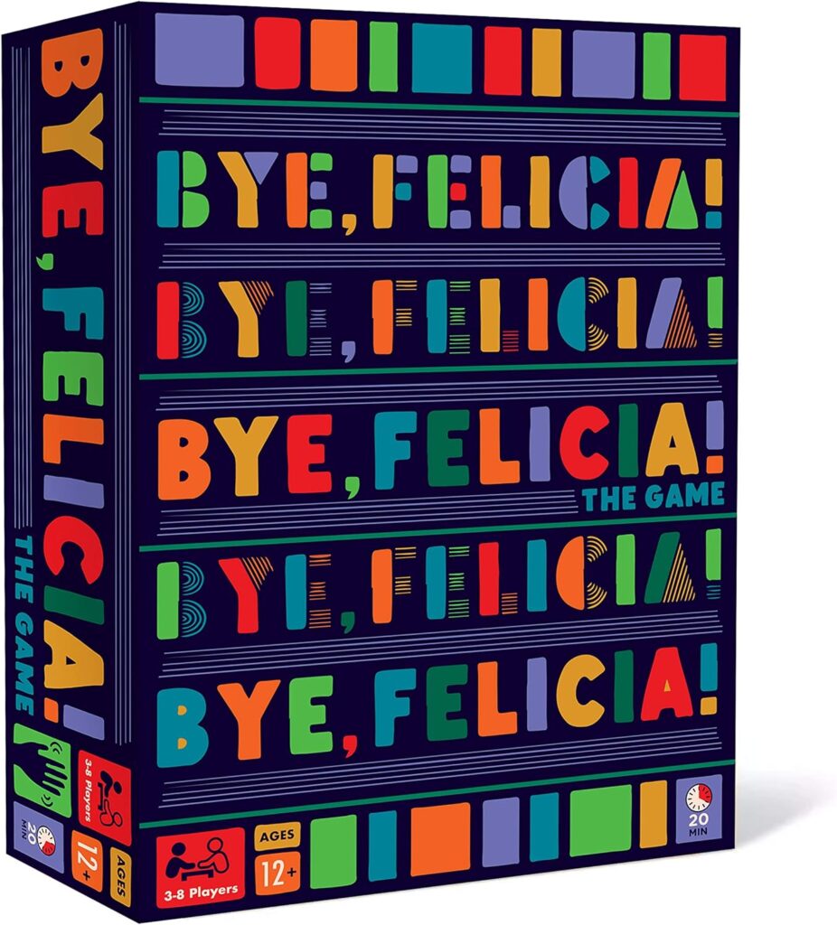 creative bye felicia party game christmas gift for a 13-year-old girl who is quite funny