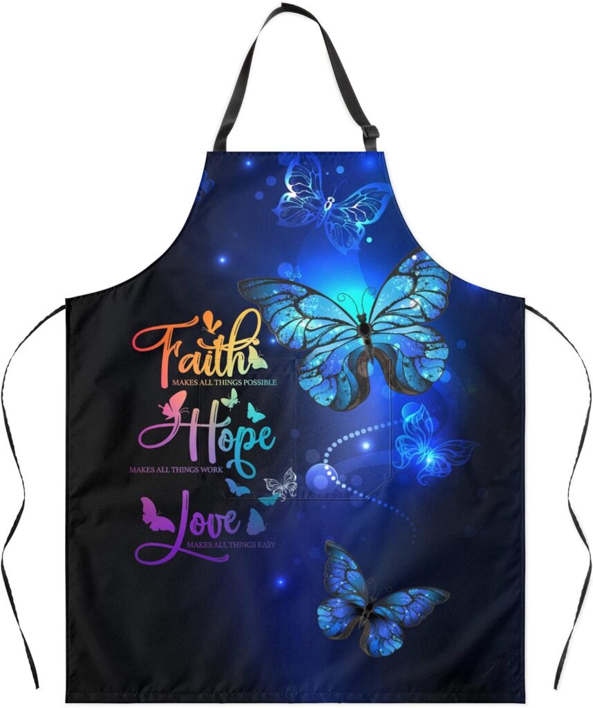 faith-inspired apron top 50 christmas gifts for christian mom-complete buyer's guide (2023)