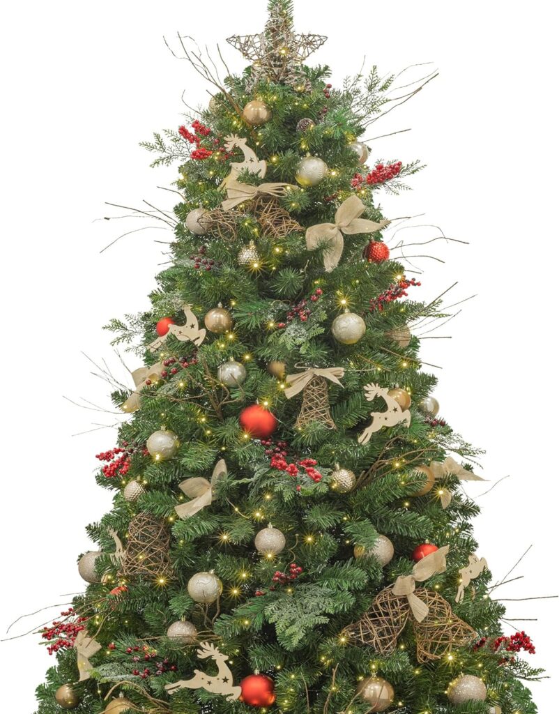 floral christmas tree best 10 christmas tree with gifts-ultimate guide 2023