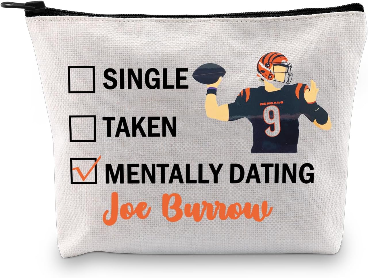 g2tup football themed gift mentally dating joe bu makeup bag 10 best joe burrow christmas gifts complete guide 2023