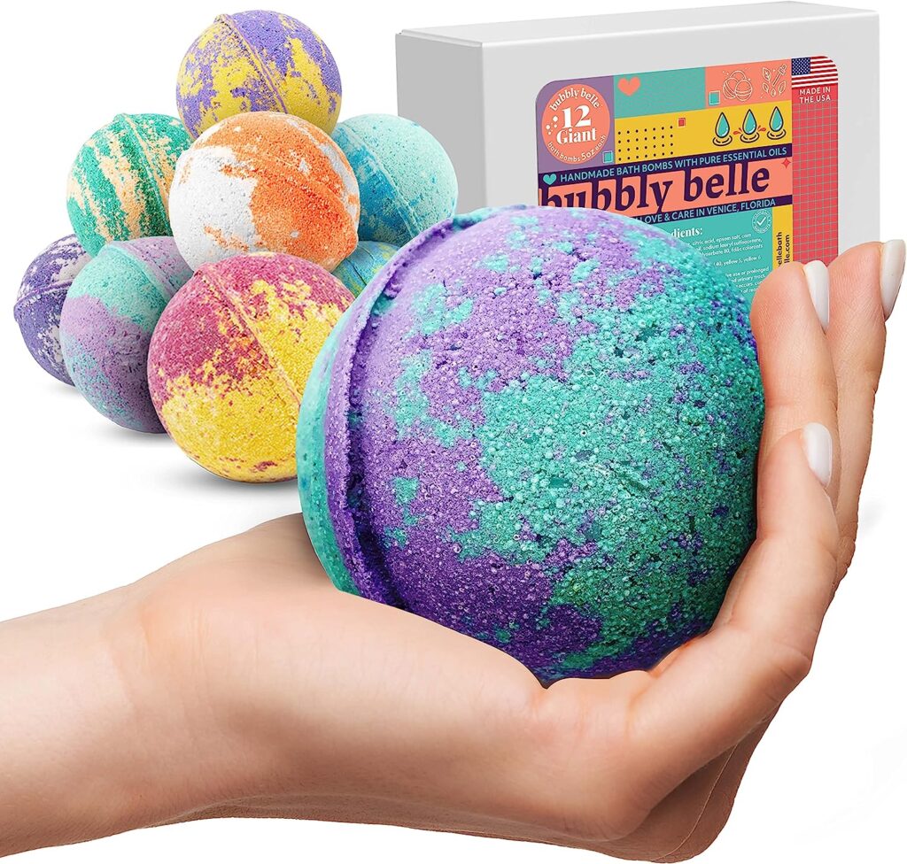 handmade aromatherapy fizzies bath bombs christmas gift for a 13-year-old girl who is quite funny