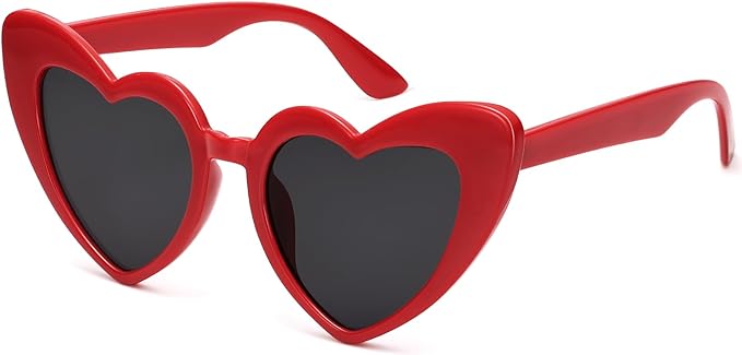 heart shape sunglasses christmas gift for girls who are mad