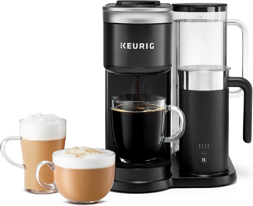 keurig k-cafe smart single-serve k-cup pod coffee cappuccino maker top 16 christmas gift idea for wife in her 40s