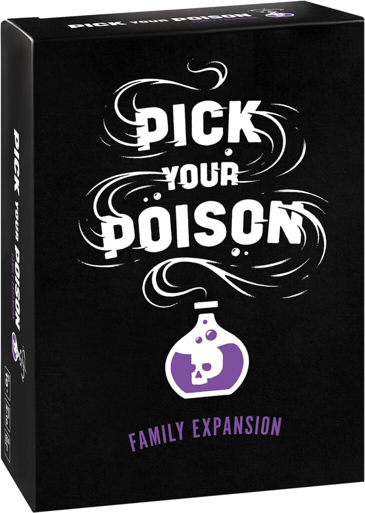 pick your poison game–the ultimate would you rather game christmas gift for a 13-year-old girl who is quite funny