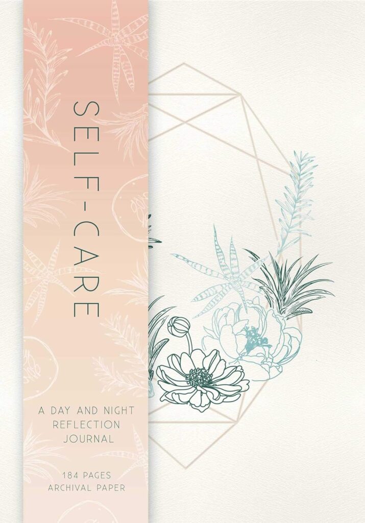 self-care a day and night reflection journal (90 days) christmas gifts for girls in high school