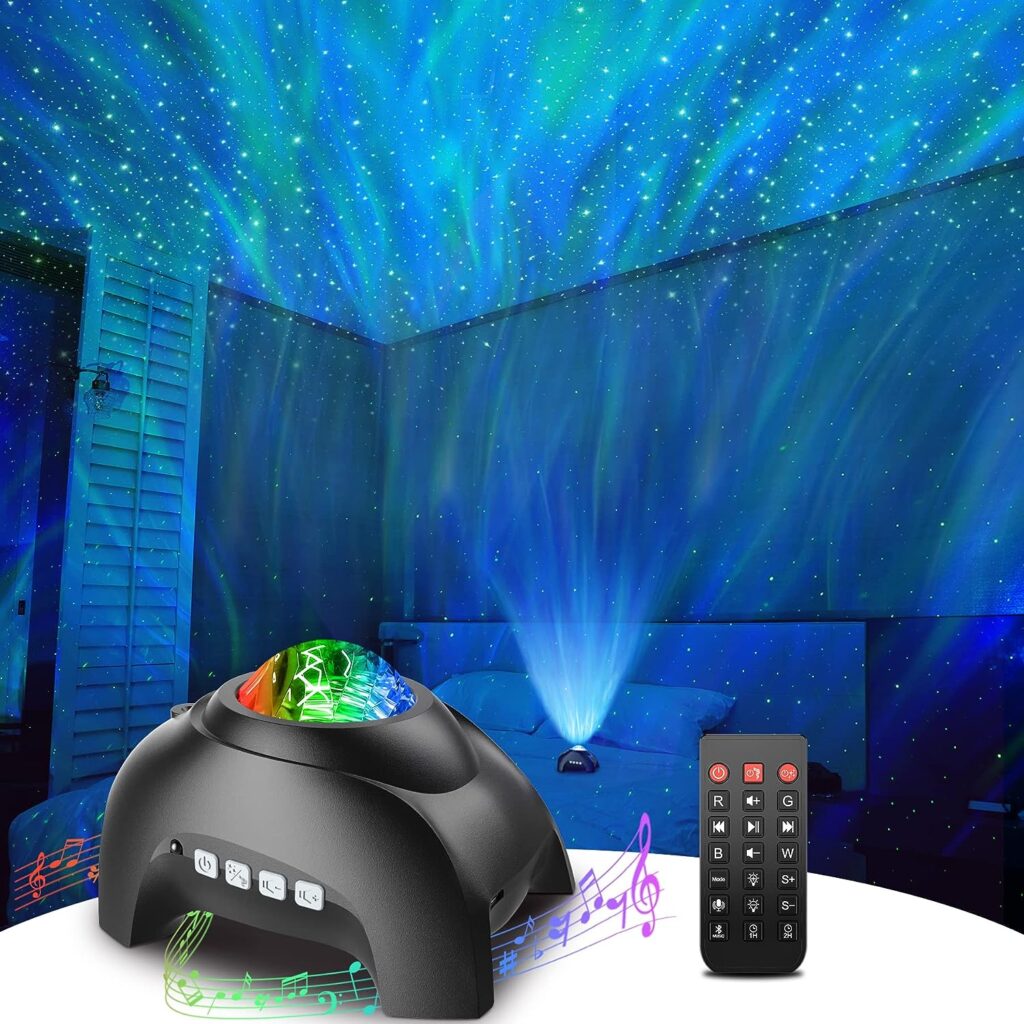 star galaxy projector christmas gift for a 13-year-old girl who is quite funny