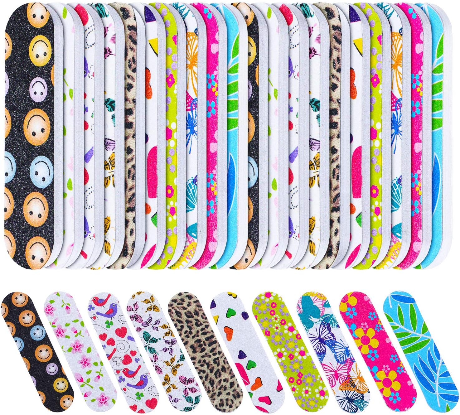 100 pack nail files double sided emery boards manicure tools best 12 salon christmas gifts for clients ultimate guide 2023