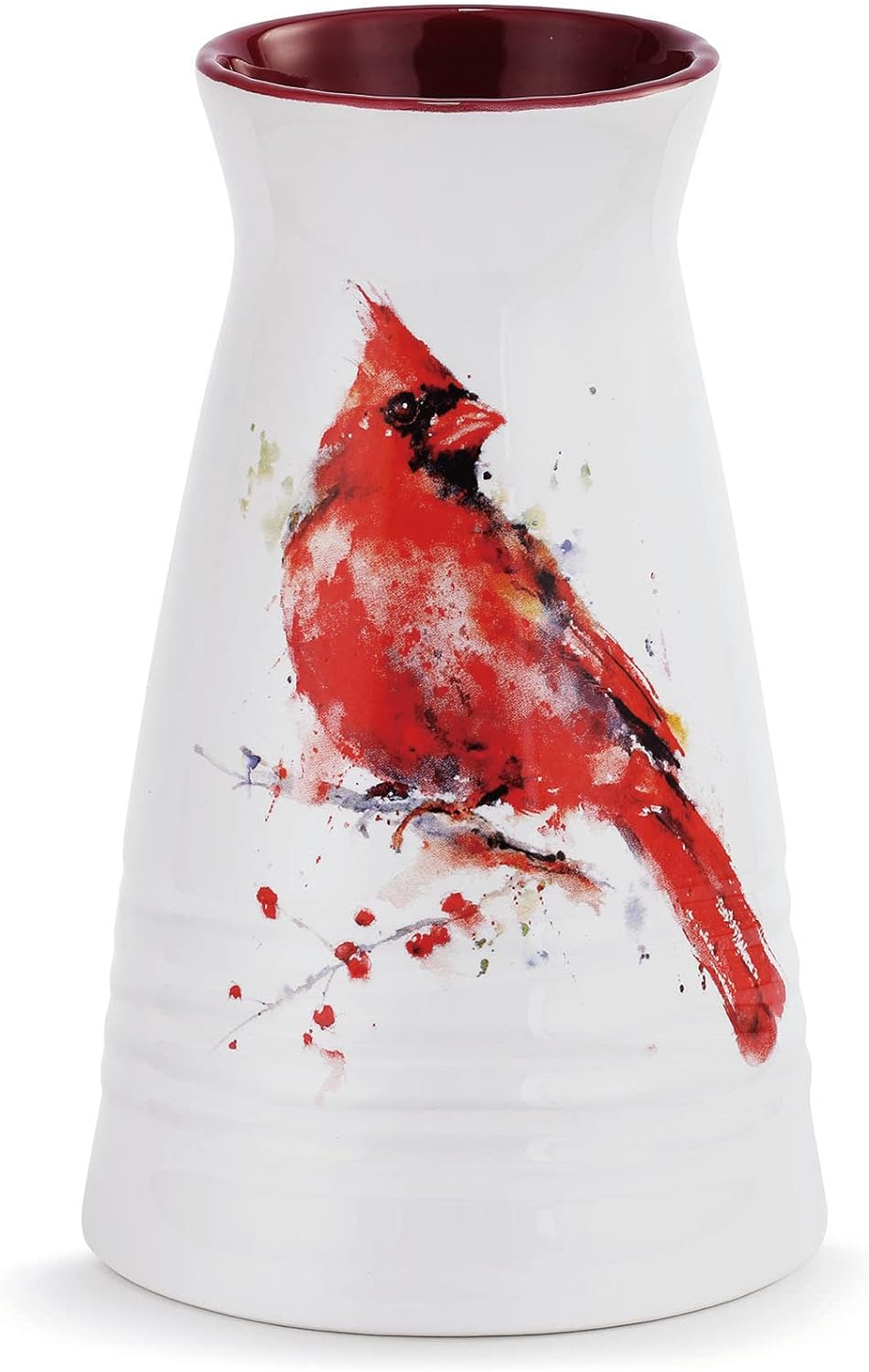 cardinal bird glossy ceramic stoneware vase best 15 cardinal christmas gifts ultimate guide 2023