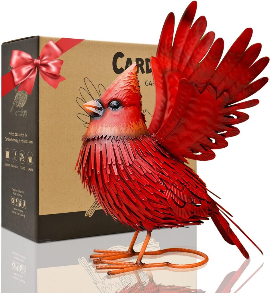 cardinal garden decor metal yard art gifts best 15 cardinal christmas gifts ultimate guide 2023 