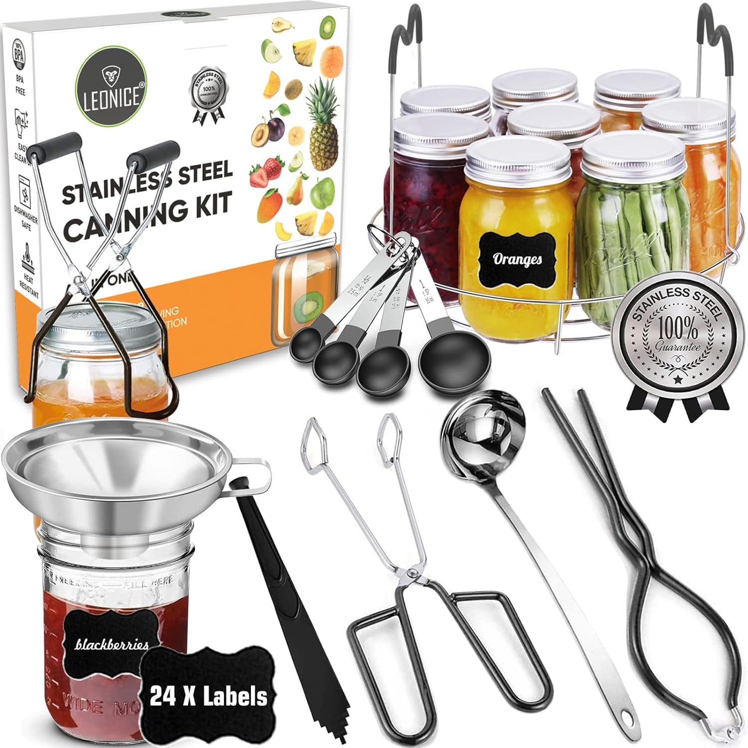 home canning supplies starter kit – home canning gifts 11 premium christmas gifts for canners in 2023–christmas gifts for home canners