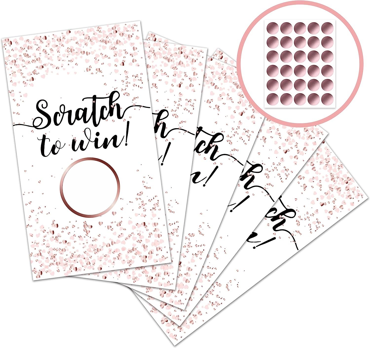 inknote 120 pcs scratch off stickers cards blank gift certificates for business best 12 salon christmas gifts for clients ultimate guide 2023