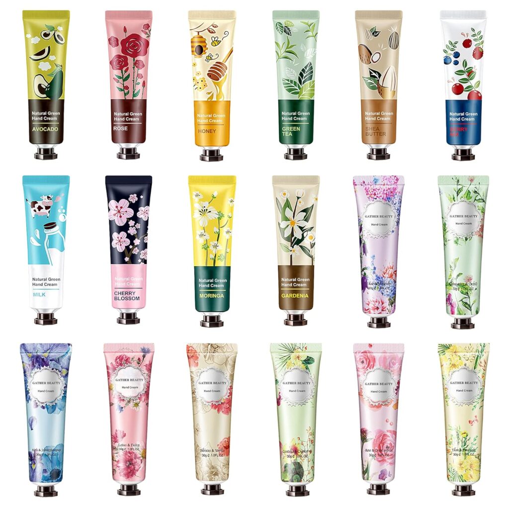 qungco 18 pack hand cream for dry cracked hands gift ideas for salon clients best 12 salon christmas gifts for clients ultimate guide 2023