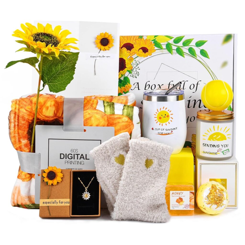 zrfmib sunflowers gift baskets for women best 10 christmas gifts for crafty mom ultimate guide 2023